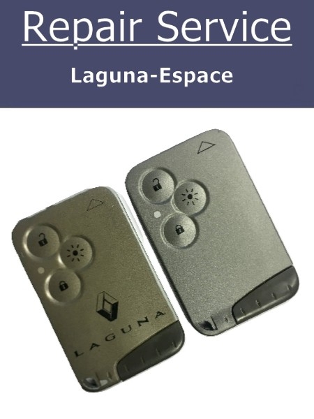 Renault Laguna Espace 3 Button With Case Key Fob Repair Service